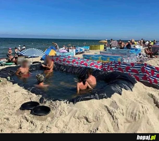 Tymczasem nad polskim bałtykiem