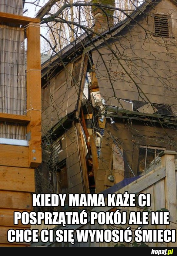 Nie wynoszę śmieci