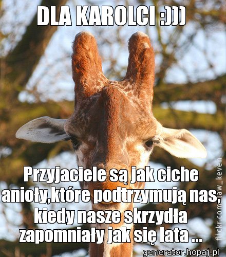 DLA KAROLCI :)))