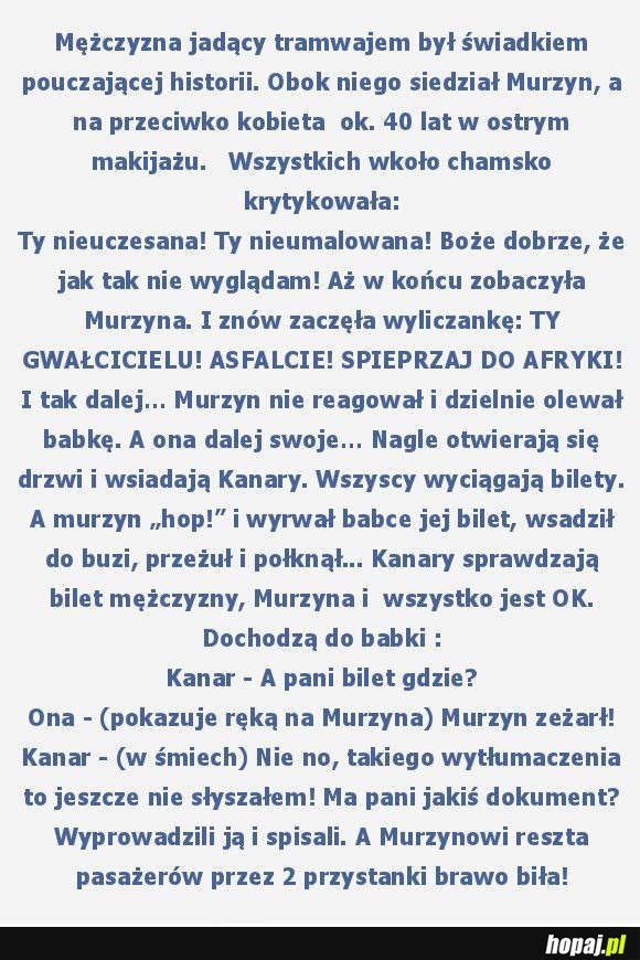 Pouczająca historia