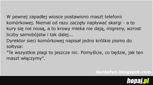 W pewnej zapadłej wiosce...
