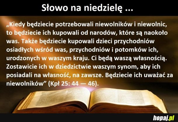 Słowo na niedzielę