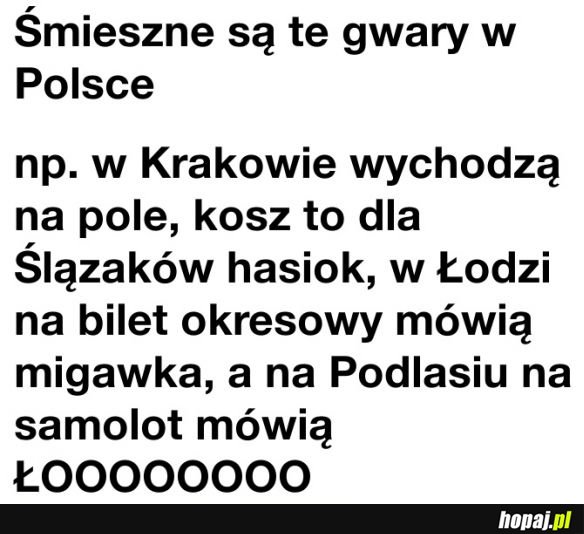 Polskie gwary