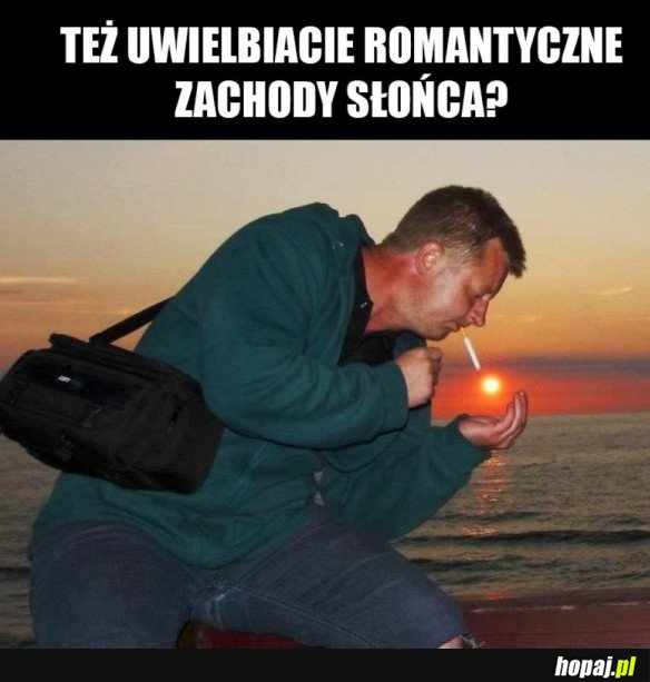 ROMANTYCZNY ZACHÓD SŁOŃCA