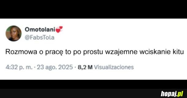 Rozmowa o pracę