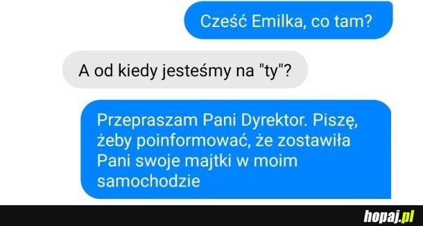 Czy to juz wystarczający powód aby przejść na Ty