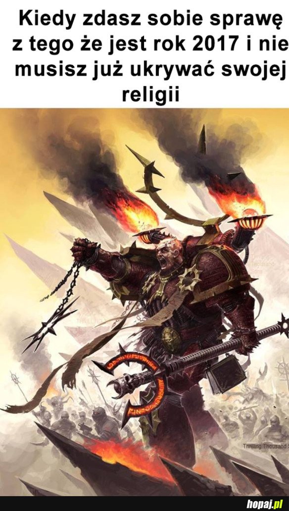 FOR CHAOS!