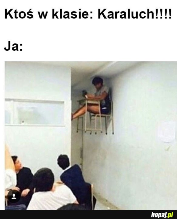 MOŻE MNIE NIE ZAUWAŻY