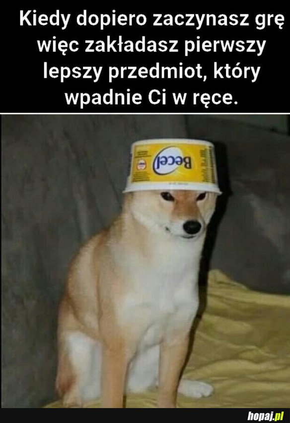 KIEDY DOPIERO ZACZYNASZ GRĘ