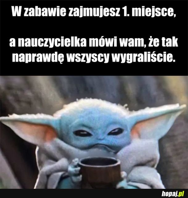 Zająłem 1 miejsce