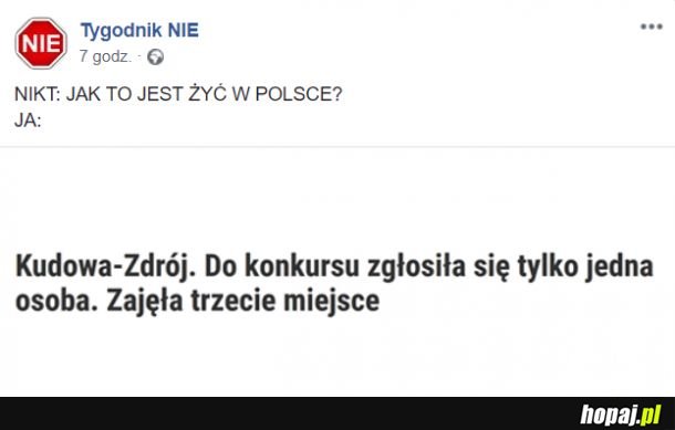 Moim zdaniem to nie ma tak, że dobrze albo że niedobrze