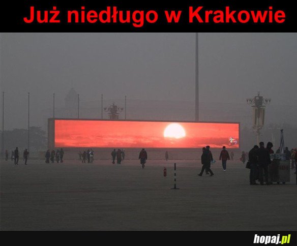 JUŻ NIEDŁUGO...