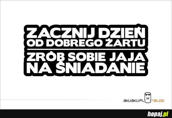 Zacznij dzień od dobrego żartu