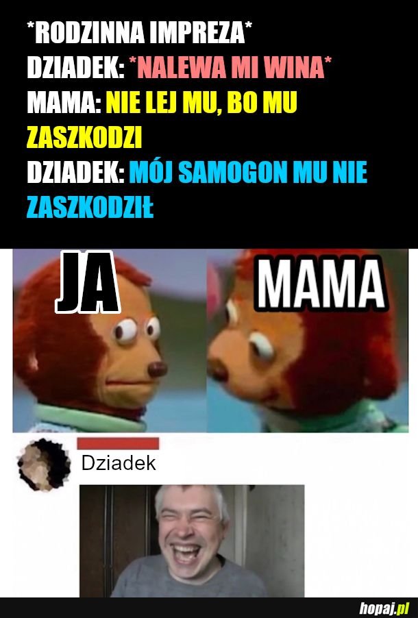 Dziadek figlarz