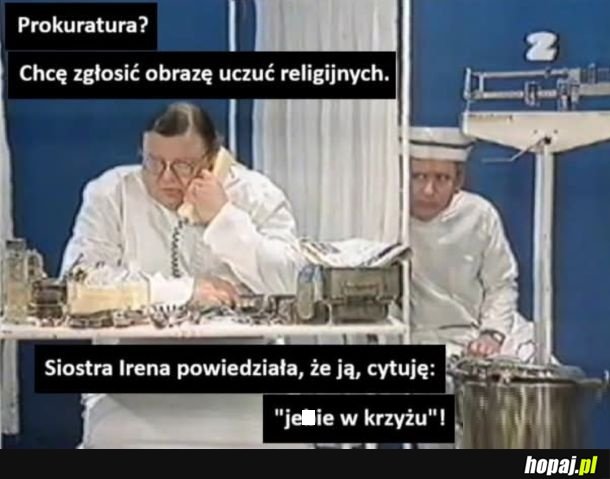 Was też jebie w krzyżu