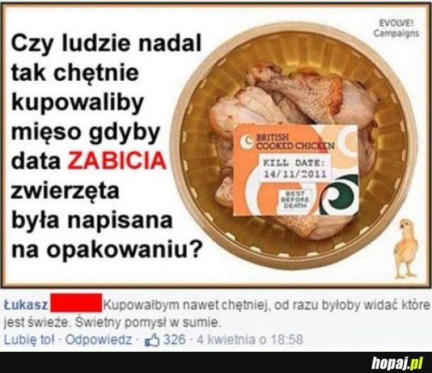 Mięsożercy się nie patyczkują