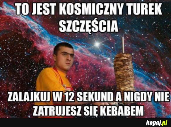 KOSMICZNY TUREK SZCZĘŚCIA