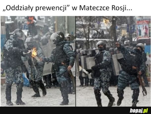 Oddziały prewencji w Rosji