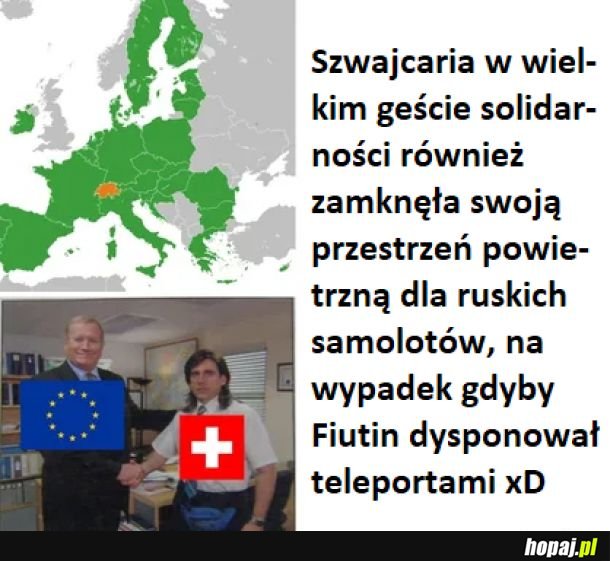 Brawo Szwajcaria!