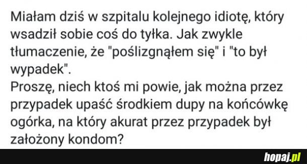 Idiota w szpitalu