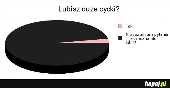 Lubisz duże cycki?