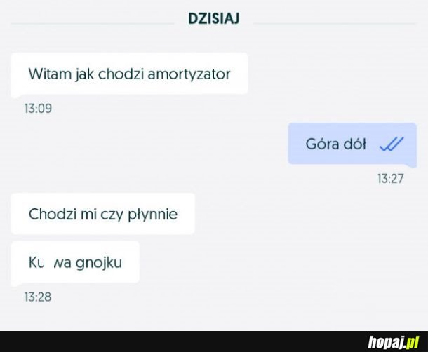 Jak chodzi amortyzator