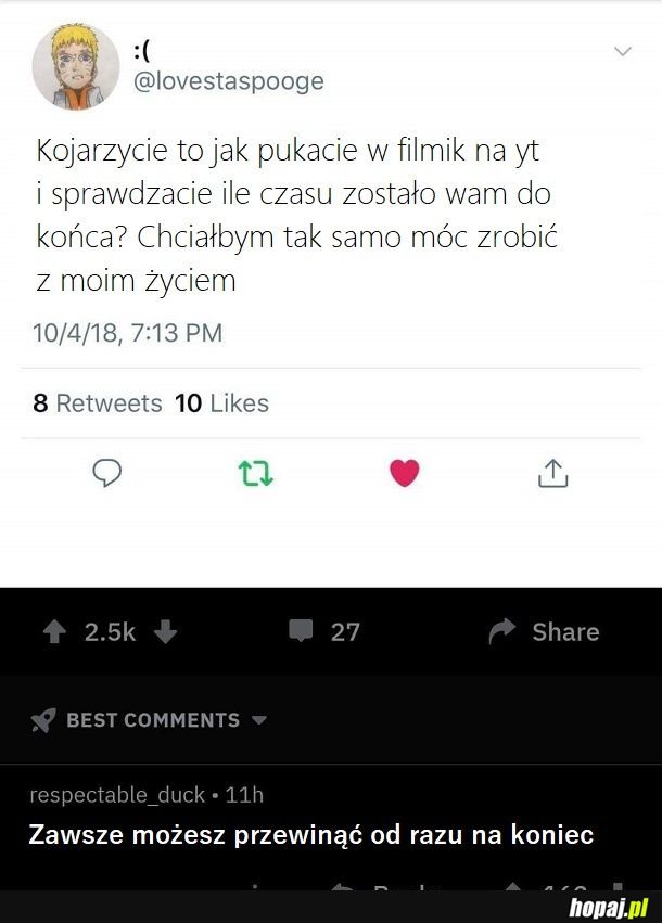 Życie jak filmik z yt