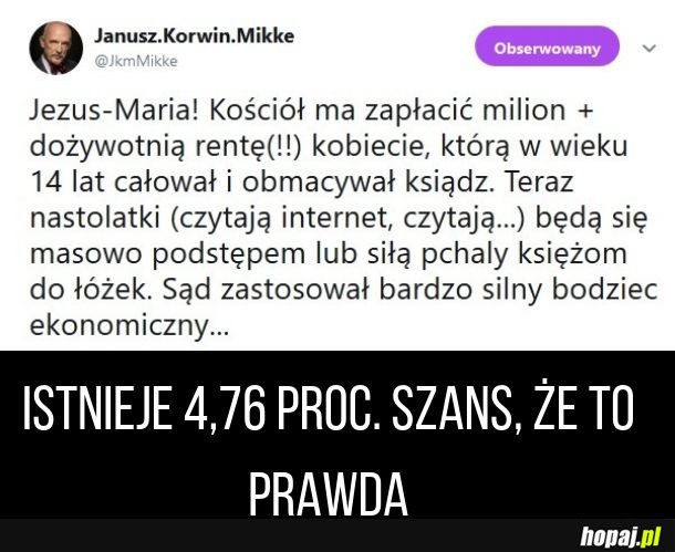 Nastolatki lecą na Korwina