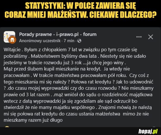 Ciekawe czemu?