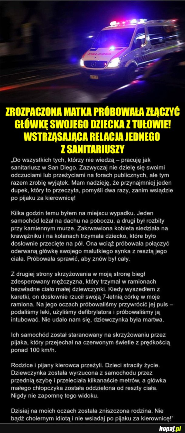 TRAUMATYCZNE PRZEŻYCIE