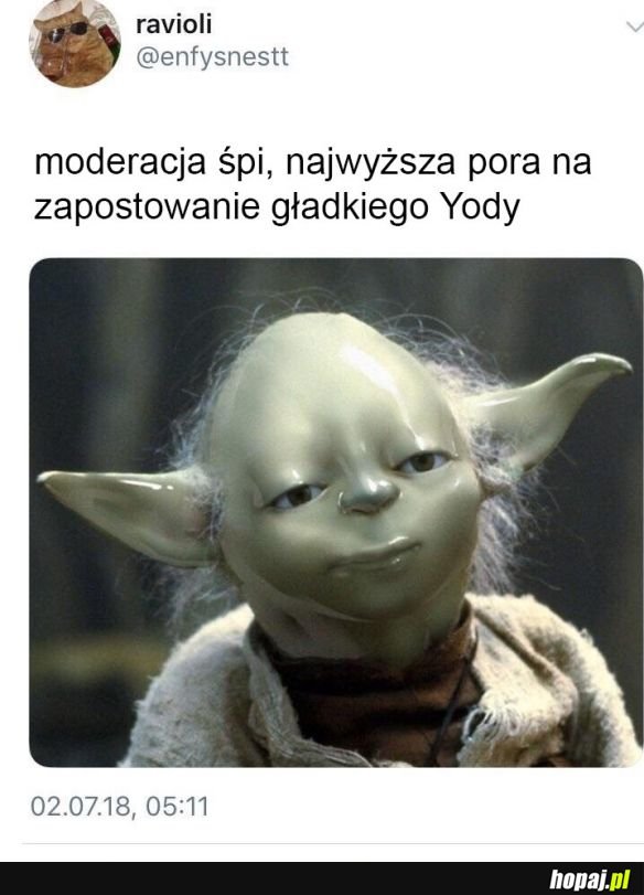 Gładki Yoda