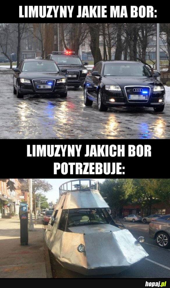 NOWE OPANCERZONE LIMUZYNY BOR