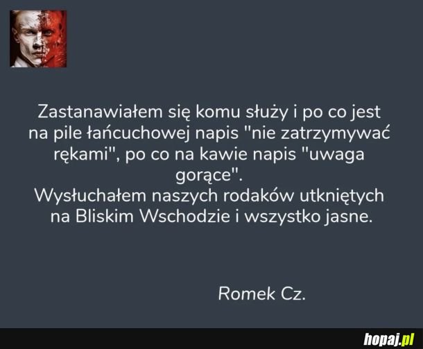 Nie będzie mi państwo mówić gdzie mam jechać. Hehe dupa a nie ryzyko, jadę!! ... Państwo 
