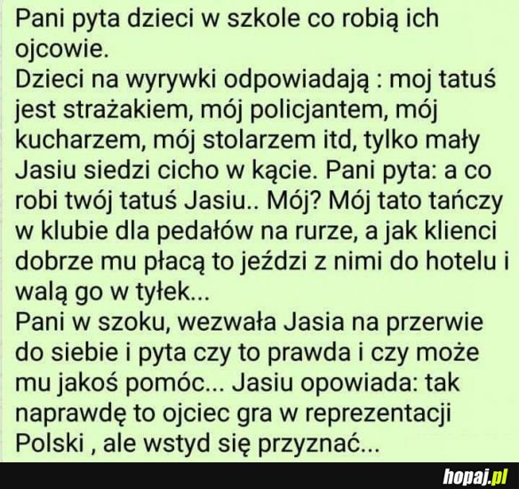 Wstyd się przyznać