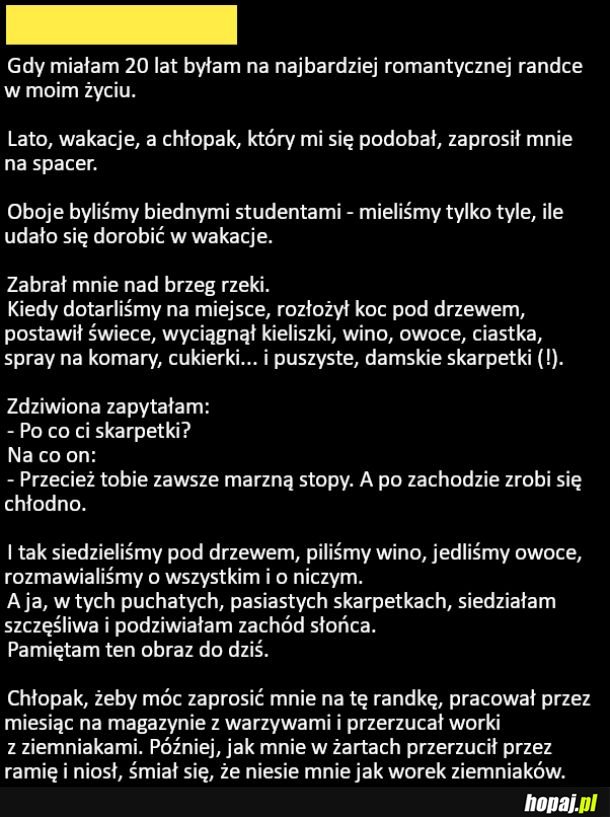 Najromantyczniejsza randka w życiu