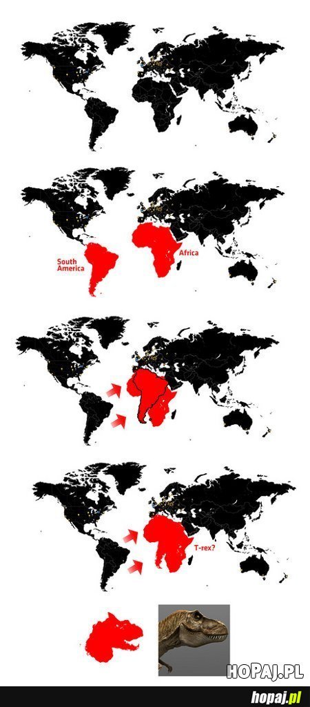 Co się stanie z połączenia Ameryki południowej z Afryką?