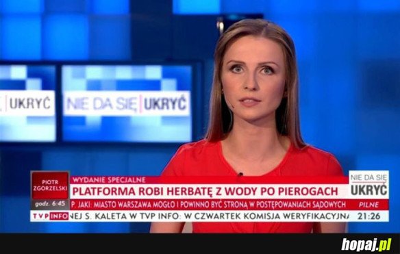NIE DA SIĘ UKRYĆ, PILNE