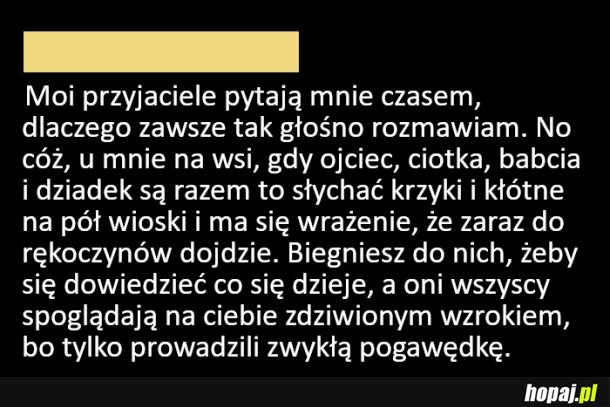 Właśnie dlatego