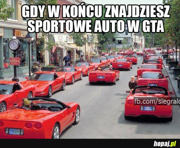 SPORTOWE AUTO W GTA