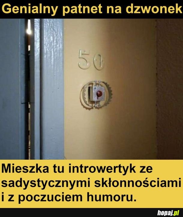 Świetny dzwonek