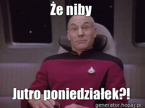 Że niby