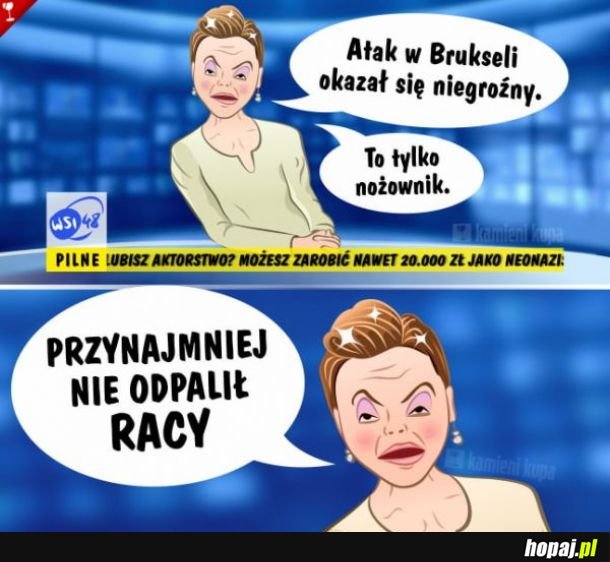 Delikatna róznica między zamachem a incydentem