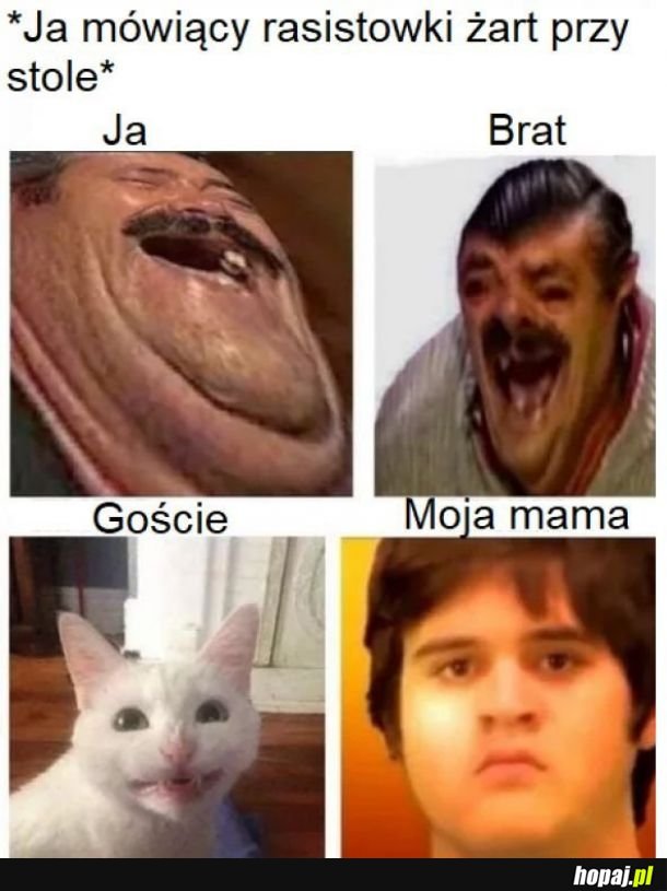 Żart przy stole