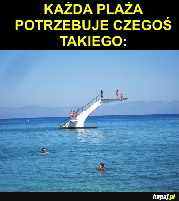 Na każdej plaży...