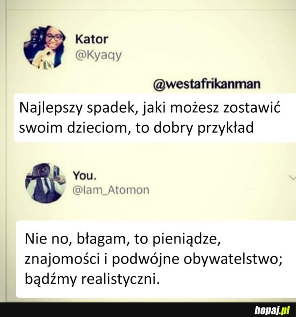 Najlepszy spadek