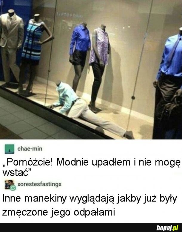 Modny upadek