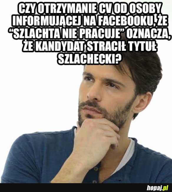 I TO JEST POWAŻNA ROZKMINA