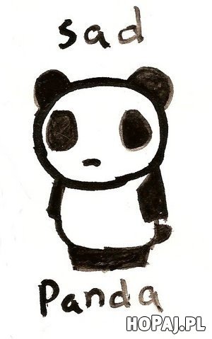 Smutna panda