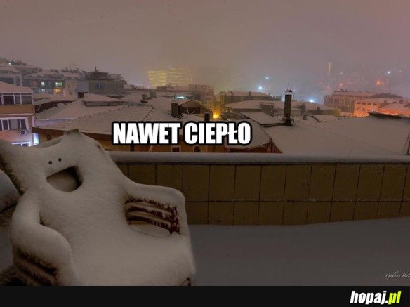 NAWET CIEPŁO