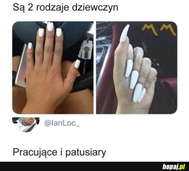 2 typy dziewczyn